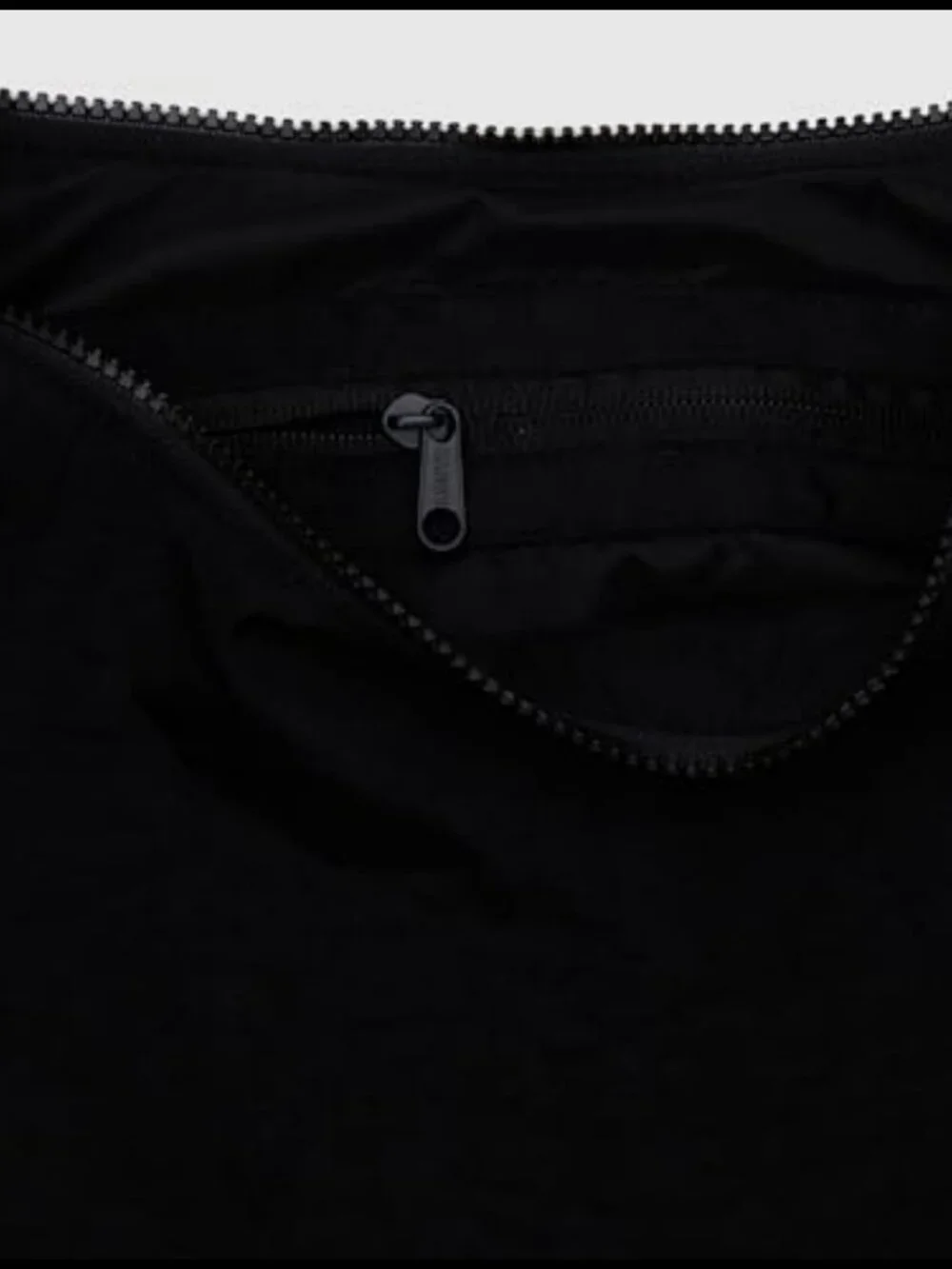 Medium Nylon Crescent Bag Recycled Heavyweight Adjustable Strap